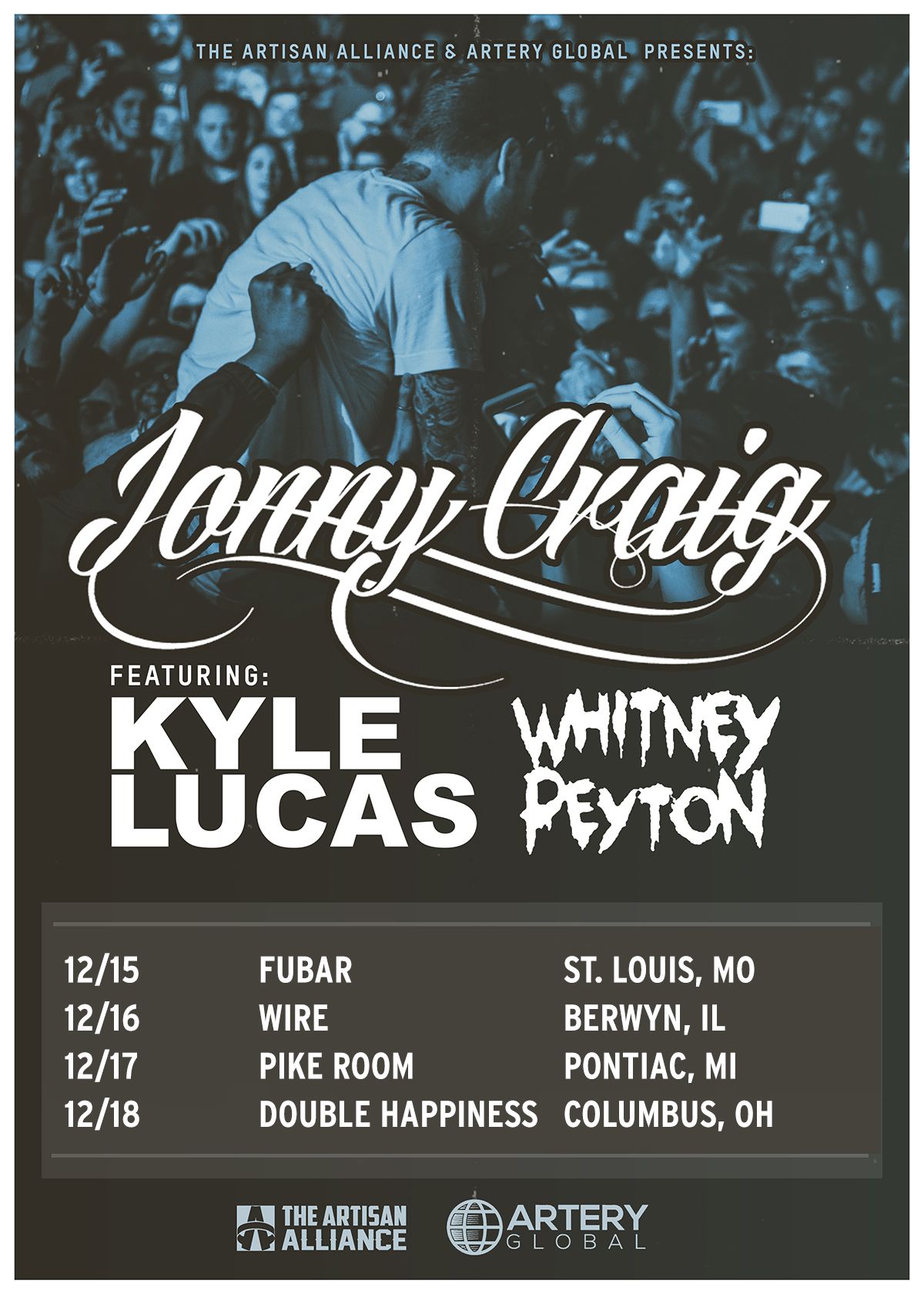 jonny craig tour dates